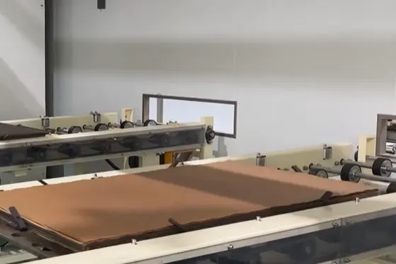 PCB lamination process with heat and pressure equipment