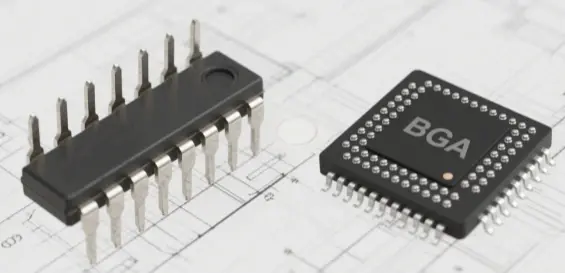 BGA replaces DIP